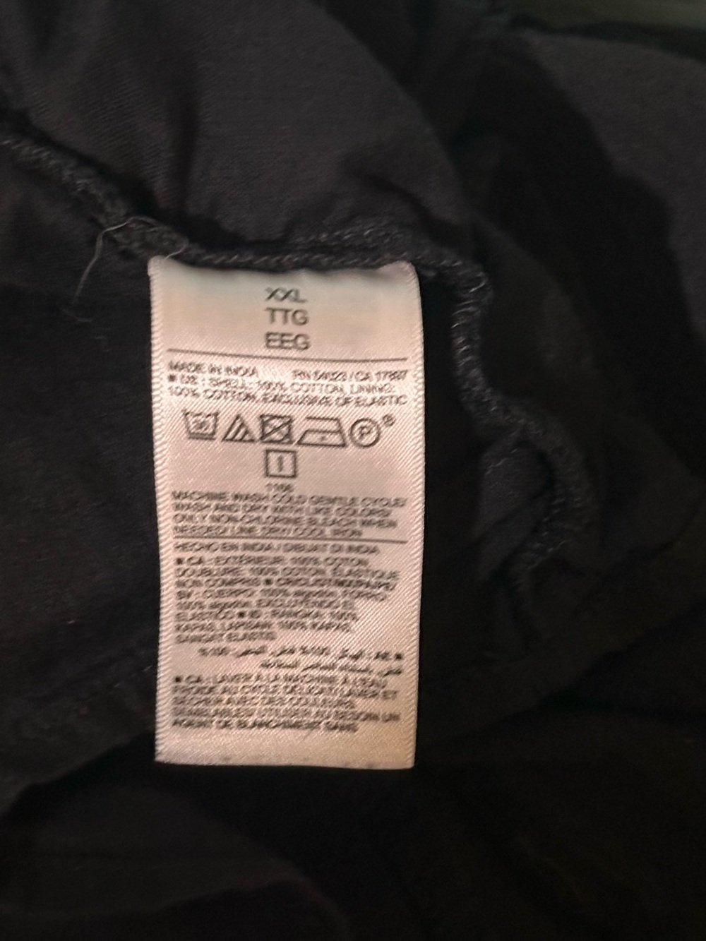 Old Navy Black Smocked-Waist Peasant Dress Women’s XXL Boho Puff Sleeve - Picture 7 of 9